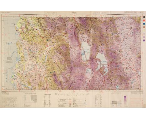 World War II Desert Air Force. A collection of 63 operational maps, the areas covered include: Tunisia (26 maps), Greece (3 m