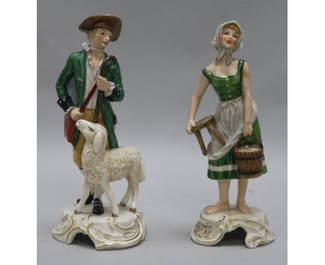Two Goebel figures