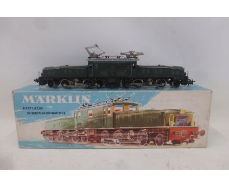 A boxed Marklin locomotive, no. 3015.