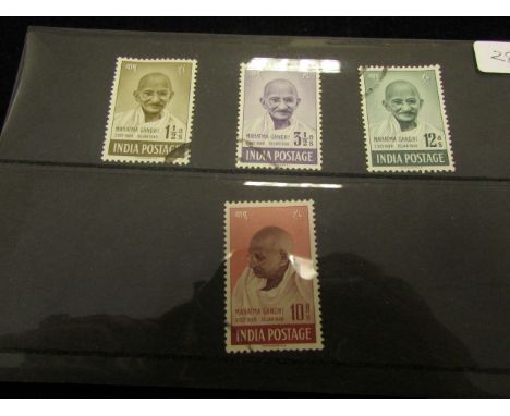 India, SG 305-308, light used the 10r with small thin, cat. £143