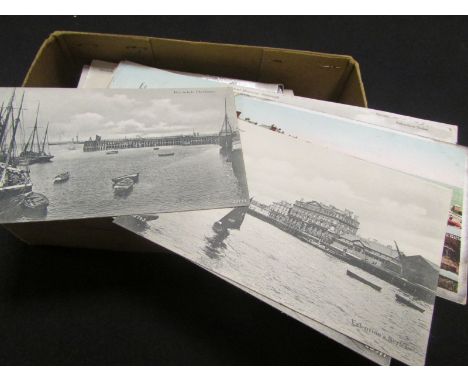 East Anglia, original collection in small box, Harwich, R/P's noted (approx 94 cards)