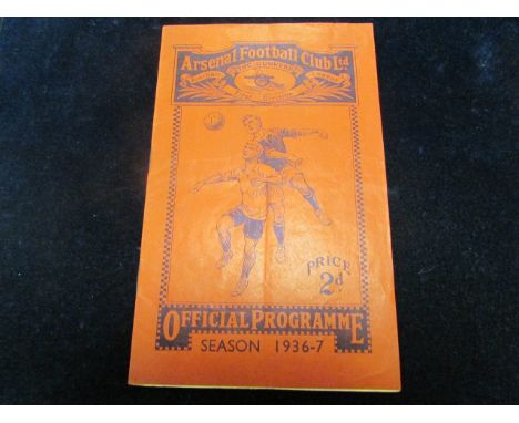 Football - Arsenal v Stoke 26th March 1937 Div 1 GC