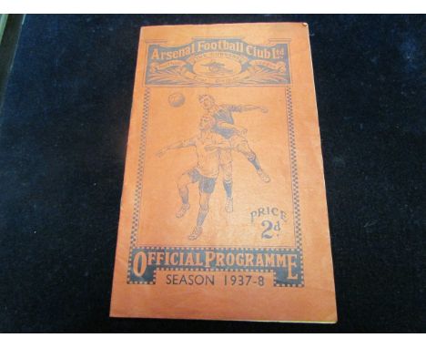 Football - Arsenal v Preston North End FA Cup 5th Round 12th Feb 1938 GC