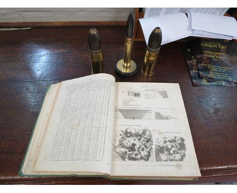 Three pieces of trench art to include a lighter and a hardback book