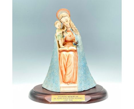 Vintage1950s Hummel Goebel Flower Madonna with Child Figurine 10/1. Full Bee. This item has a base included which measures 8.