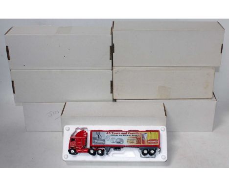 Seven boxed Matchbox Models of Yesteryear tractor unit and trailer group, all appear as issued, various Ref. Nos. to include 