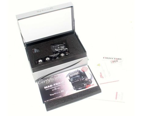 A Tekno Irish Units collection model No. 26 Mar-Traine model of a Scania R730 XL Topline finished in black, complete with cer