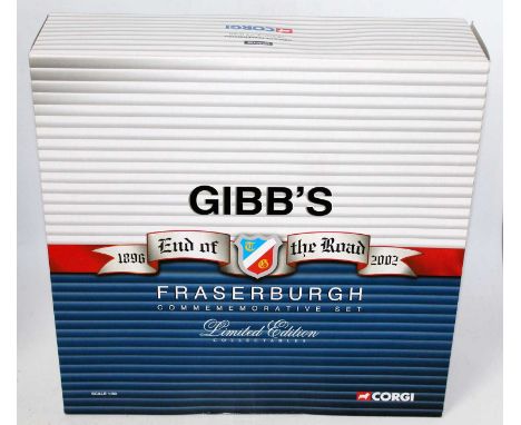 A Corgi Toys 1/50 scale model No. CC19125 Gibbs of Fraserburgh commemorative gift set, limited edition example, housed in the