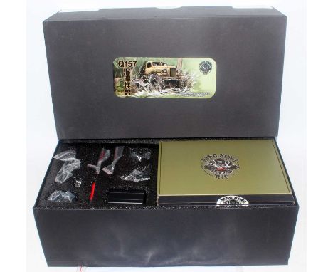 A King Kong R/C 1/12 scale model of a Q157 Mud Monster Kit housed in the original King Kong branded card box 
