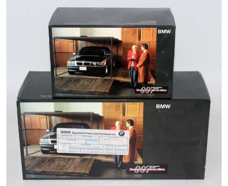A Minichamps (UT Models) mixed scale James Bond 007 diecast group to include a BMW R1200C motorcycle together with a 1/24 sca
