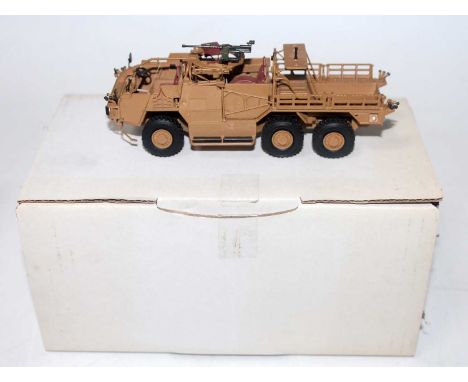 A Gasoline Model No. AO6302M model of a Supercat Coyote 6-wheel support vehicle factory built example housed in the original 