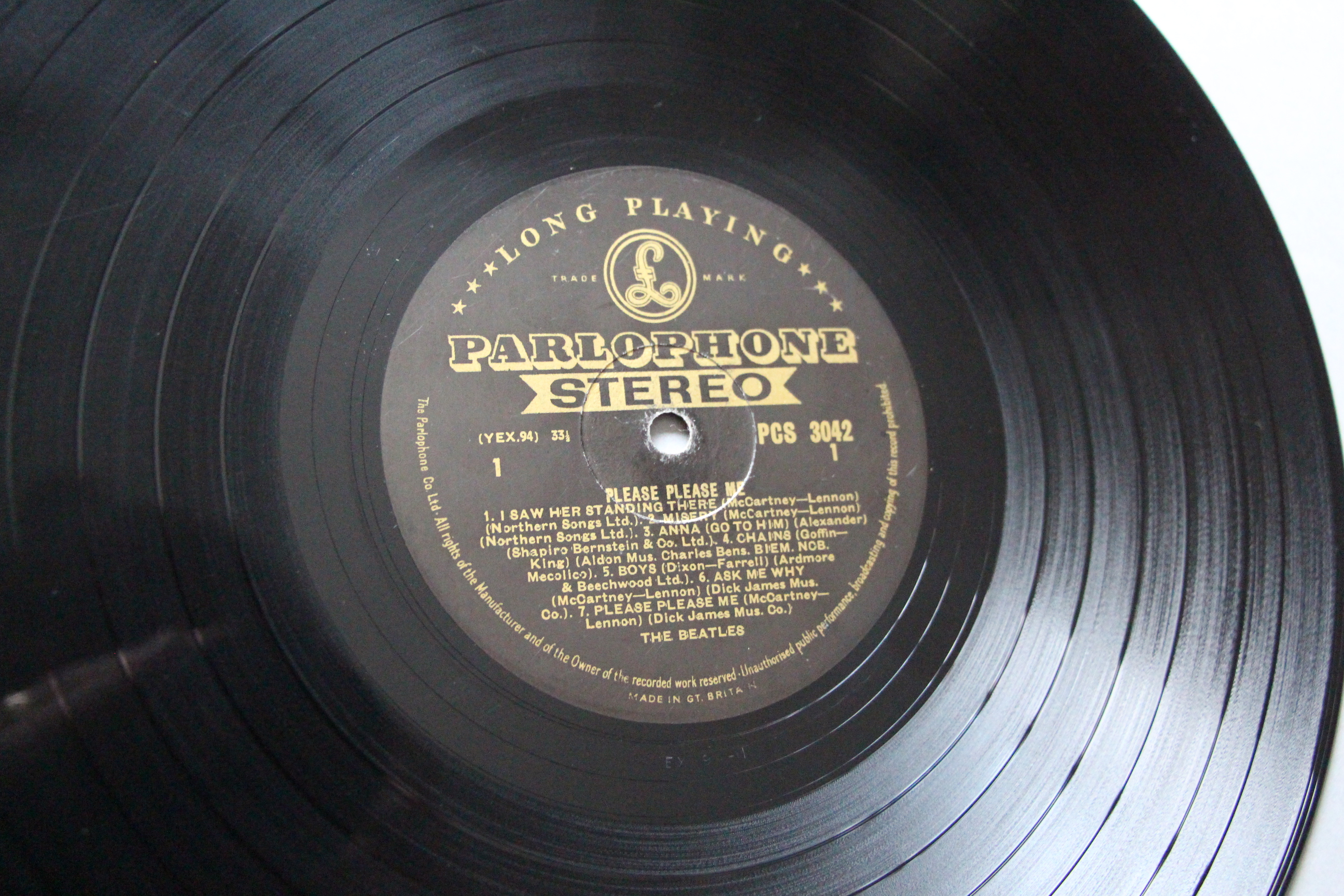 The first Beatles Long playing record and it is very rare to find a