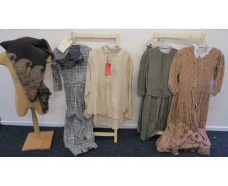 "Free State of Jones" (2016) screen used film costumes belonging to the character "Rachel" played by Gugu Mbatha-Raw clothes 