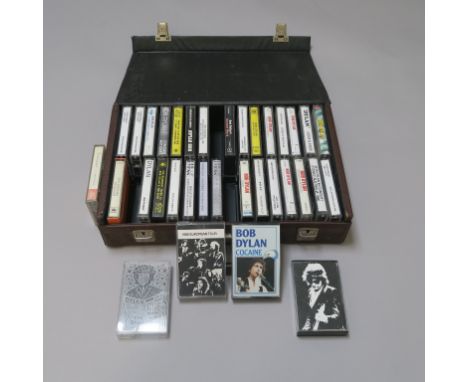 CHANGED!!! - MERGED TOGETHER WITH LOT 236 - Bob Dylan collection of books, concert tickets, DVDs, CDs and cassette tapes. Bob