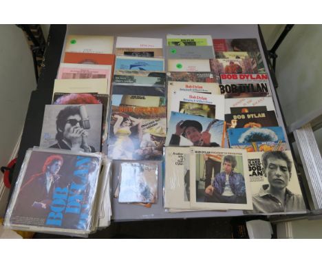 Bob Dylan very large collection including LPs - Highway 61 revisited, Free wheelin x2 (high fidelity + regular version), Bloo