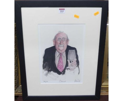 Sue MacCartney-Snape (b.1957) - Oxidised, lithograph on paper, 41x31cm, Ariel Gallery label verso