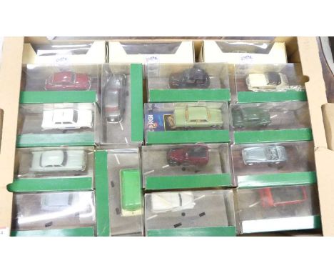 One tray containing a quantity of mixed Corgi 1980s issue modern issue diecast, to include a No.D700 Jaguar MkII saloon, D701