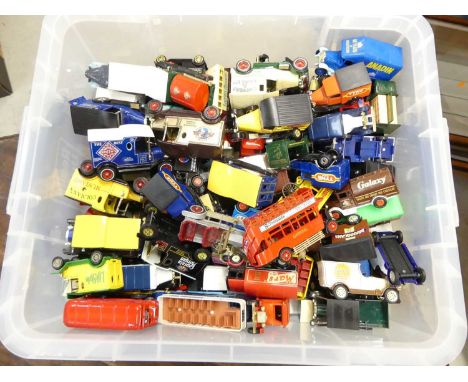 Collection of mainly Lledo Days Gone, Matchbox Models of Yesteryear and Corgi delivery vans and commercial vehicles, mixed re