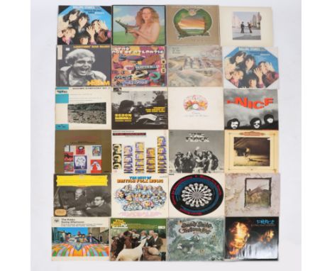 Pink Floyd - Wish You Were Here (SHVL 814), Curved Air - Airconditioning (K56004), The Flock (63733), Queen - A Night At The 