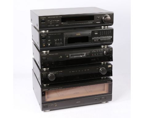to include SE-A909S stereo power amplifier, ST-GT550 stereo synthesiser tuner, SU- C909U stereo control amplifier, SJ-MD100 m