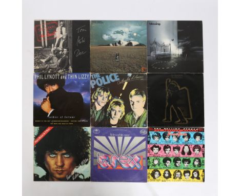 LP's covering several Rock subgenres, including Pink Floyd - The Wall (SHDW 411, UK, repress), The Rolling Stones - Some Girl