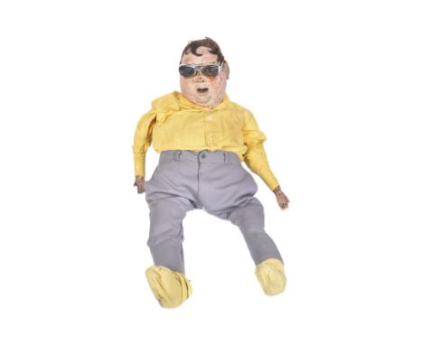 Forkbeard Fantasy - Timmy Brittonioni&nbsp; - Experiment in Contraprojection&nbsp;(1987) - a fabric and latex ventriloquist&r