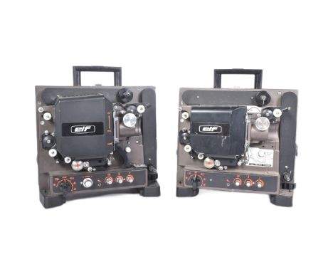 Forkbeard Fantasy - two original vintage Elf 16mm projectors, one model RN-1, the other NT-2. With cases. All as used by Fork
