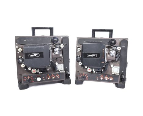 Forkbeard Fantasy - two original vintage Elf 16mm projectors, one model NT-1, the other NT-2. With cases. All as used by Fork