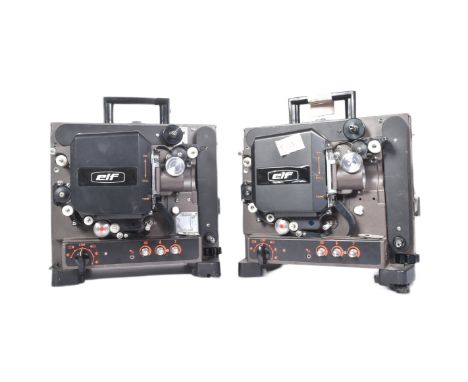 Forkbeard Fantasy - two original vintage Elf NT-1 16mm projectors. With cases. All as used by Forkbeard in various production