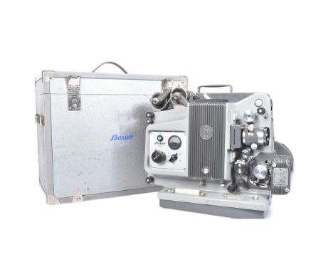 Forkbeard Fantasy - an original vintage Bauer P5 16mm projector. Appears complete, and accompanied by its original carry case