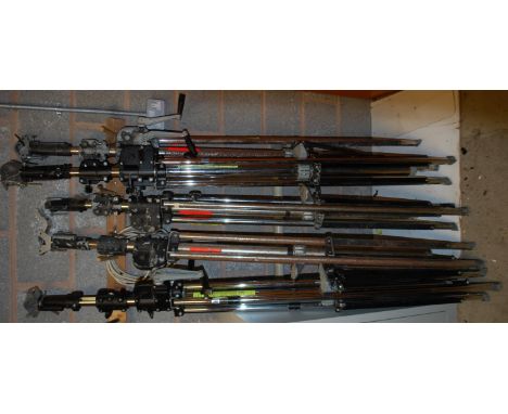 Forkbeard Fantasy - collection of x5 Arri made extendable lighting tripods for theatrical use. Heavy duty. For specifications