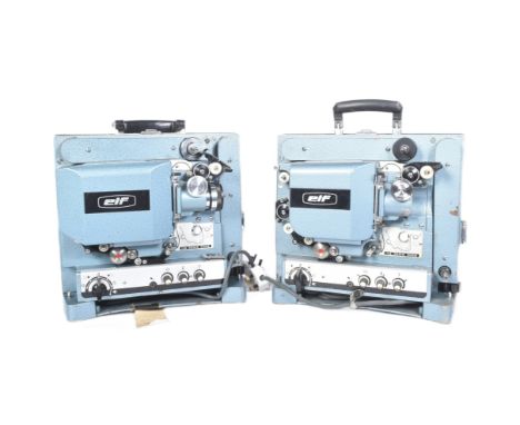 Forkbeard Fantasy - two original vintage Elf 16mm projectors, one model RT-1, the other RM-1. With cases. All as used by Fork