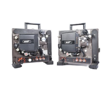 Forkbeard Fantasy - two original vintage Elf NT-1 16mm projectors. With cases. All as used by Forkbeard in various production