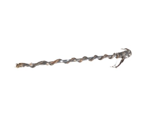 Forkbeard Fantasy - Namby-Pamby&rsquo;s Staff &ndash; a production used stage prop staff being hand-painted with demonic head