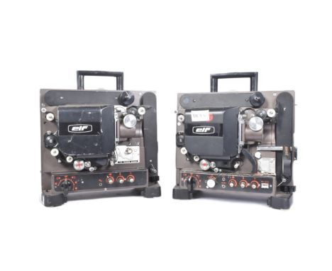 Forkbeard Fantasy - two original vintage Elf 16mm projectors, one model RN-1, the other NT-3. With cases. All as used by Fork