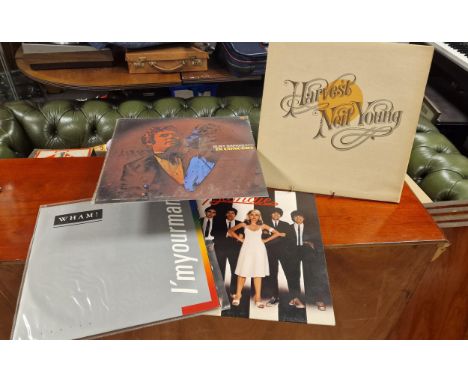 Good Four LP Vinyl Record Set inc Harvest Neil Young, Burt Bacharach, Blondie &amp; Wham