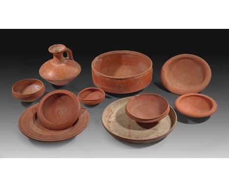 Sammlung Terra Sigillata. Römische Kaiserzeit, 1. - 3. Jh. n. Chr. Hauptsächlich gallische und rheinische Ware. Einhenkelige 