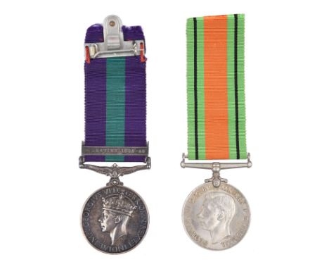 A General Service Medal 1918-62 to Guardsman Patrick John Tooze, Grenadier Guards, clasp: Palestine 1945-48 (2628339 GDSM. P.