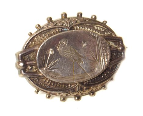 Silver aesthetic period brooch Condition reports are not available for our Interiors Sales.