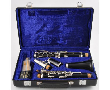 One cased Boosey and Hawkes clarinet