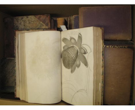 [ANTIQUARIAN NATURAL HISTORY] THORNTON (R. J.) Elements of Botany, 2 vols bound in 1, engr. plates etc. complete, half calf (