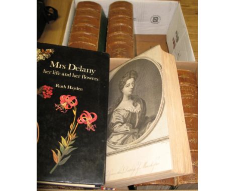[EXTRA-ILLUSTRATED] LLANOVER (Lady) editor: Autobiography and Correspondence of Mary GRANVILLE, Mrs Delaney, [First &amp; Sec