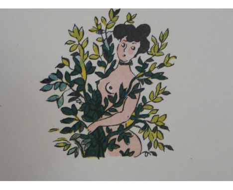 COURTELINE (Georges) Works in 11 volumes (all published),  Paris 1947-9, Limited edition 21/100 sets. Illustrated by various 