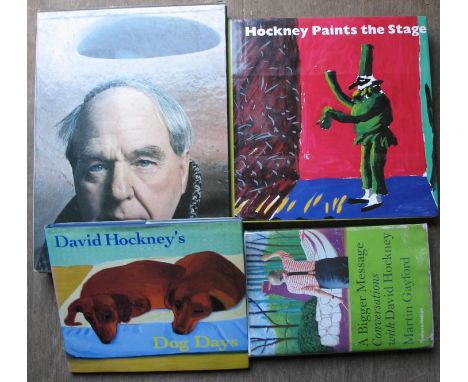 [MODERN ART] HEDGCOE (J.) Henry Moore, 4to, illus., clo., slipcase, 1st Edn., L., 1968; &amp; 3 David Hockney books (4).