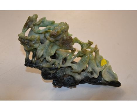 A modern jade dragon
