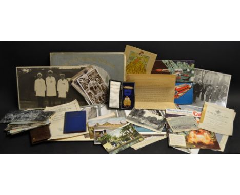 World War Two - a selection of ephemera and other memorabilia, A. Pearce Army records and related travel papers; other simila