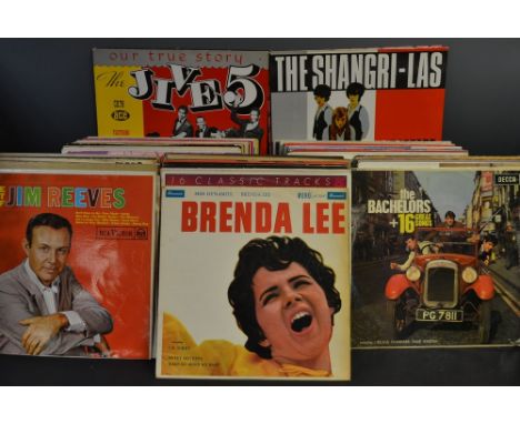 Vinyl Records - LPs, mainly American 1950's &amp; 60's Rock 'n' Roll, Doo-wop, R&amp;B &amp; Pop including The Big Bopper; La