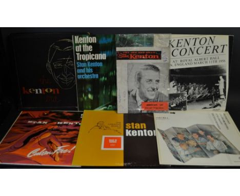 Autographs and Vinyl - Stan Kenton and his Orchestra, a signed programme from his 1956 UK tour, signed by Stan Kenton (twice)