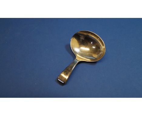 A George III silver caddy spoon, by Edward Mayfield, London 1799, 6.5cm. Condition Report: good.  Marks clear