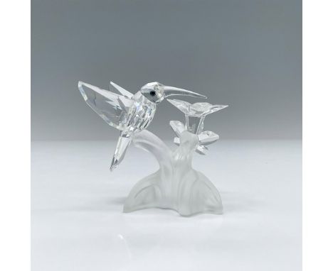 This Swarovski crystal hummingbird transitioned from the Among Flowers and Foliage to the Feathered Beauties theme. Crafted f